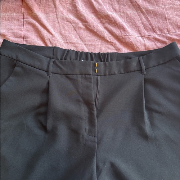 Old Navy Woman’s Plus 2X Black Extra High-Waisted Taylor Trouser Straight Pants - Picture 9 of 10